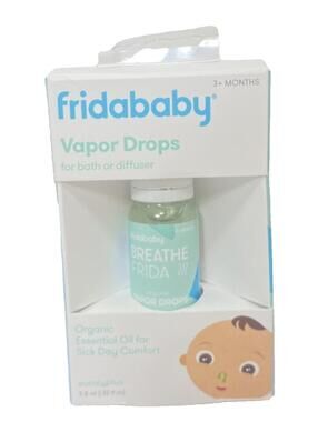 Baby Fridababy Vapor Drops For Bath Or Diffuser Brand New